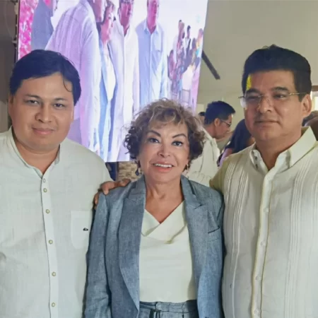 Elba Esther Gordillo visitó Tabasco para un encuentro con integrantes del Magisterio